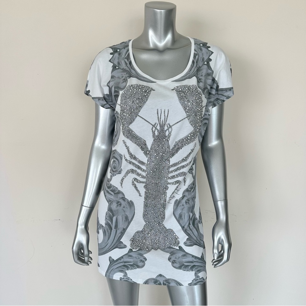 Philipp Plein women cotton dress size M Authentic Retail 850$